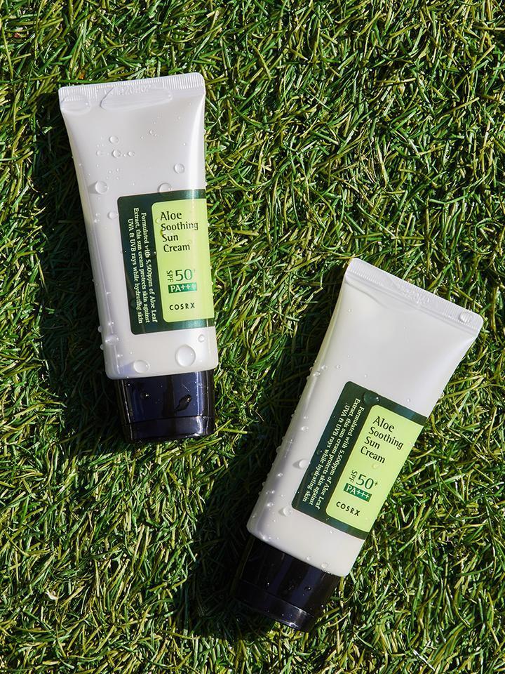 [Cosrx] Crème solaire apaisante à l'aloe vera SPF50+ PA+++ 50 ml