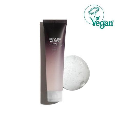 Haruharu Wonder – Black Rice Triple AHA Gentle Cleansing Gel Unscented 100 ml