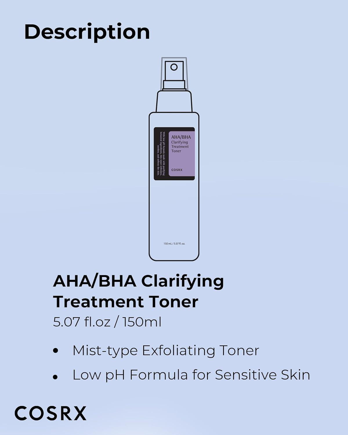 Cosrx – AHA/BHA Clarifying Treatment Toner 150 ml