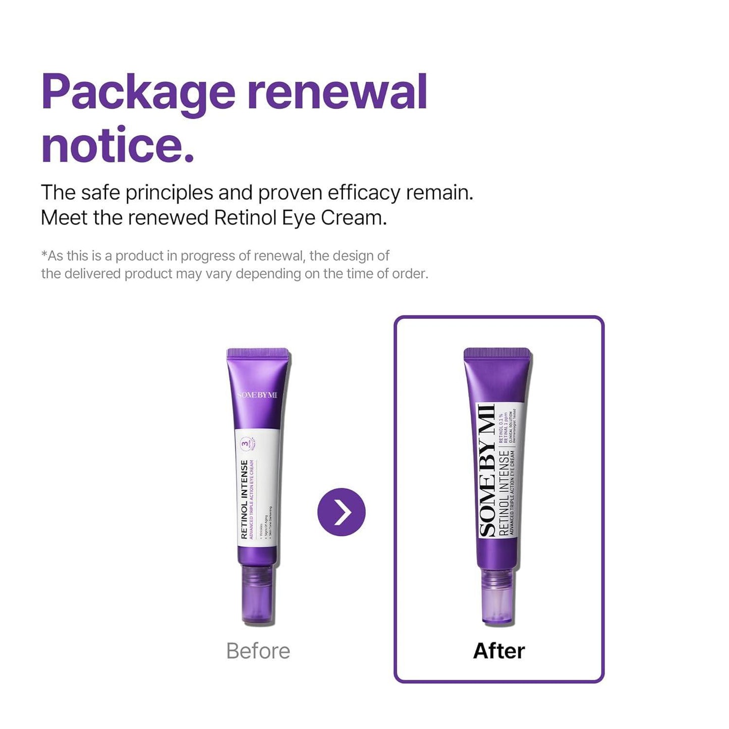 SomeByMi – Retinol Intense Advanced Triple Action Eye Cream 30 ml