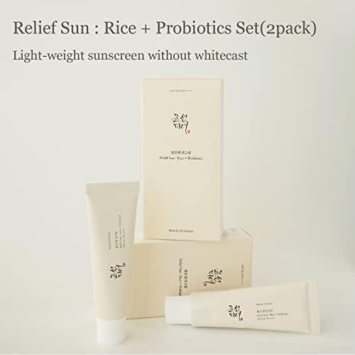 [BeautyOfJoseon] Soulagement solaire : Riz + Probiotiques 50 ml