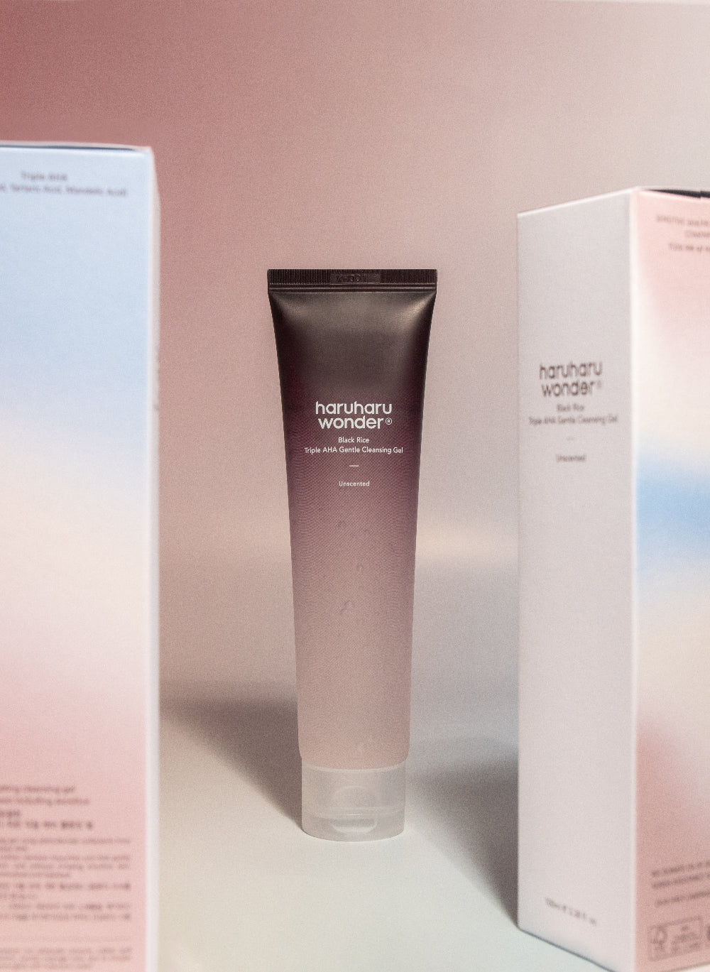 Haruharu Wonder – Black Rice Triple AHA Gentle Cleansing Gel Unscented 100 ml