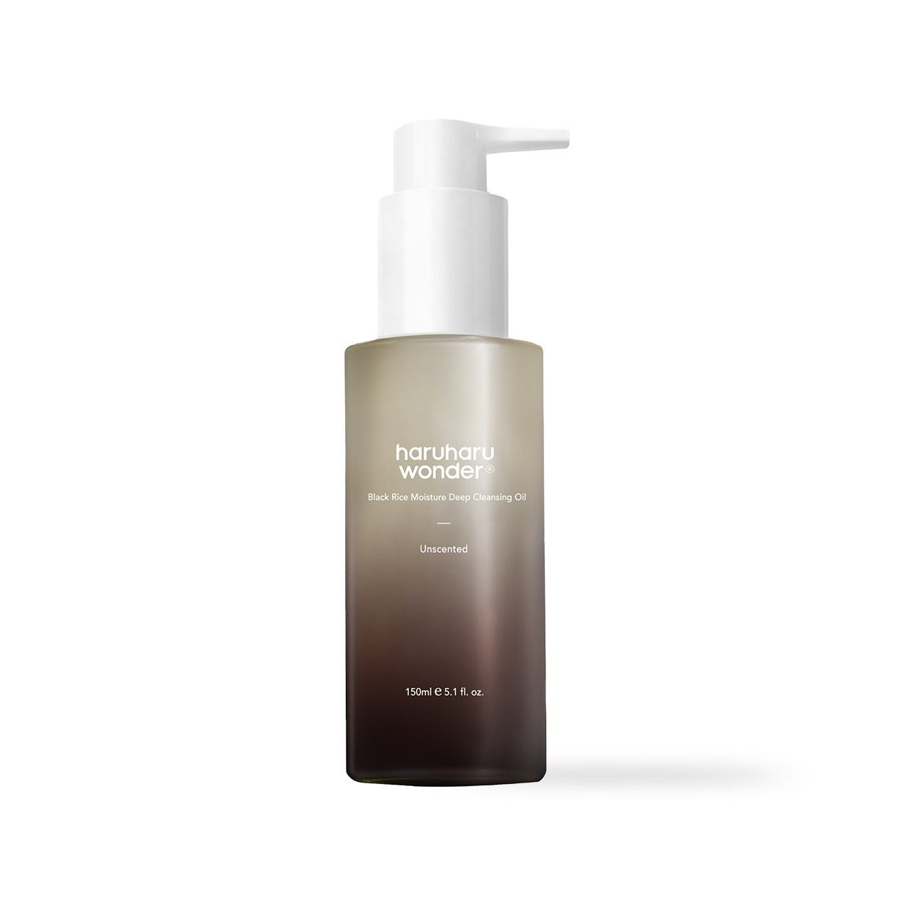 Haruharu Wonder – Huile nettoyante hydratante au riz noir 150 ml