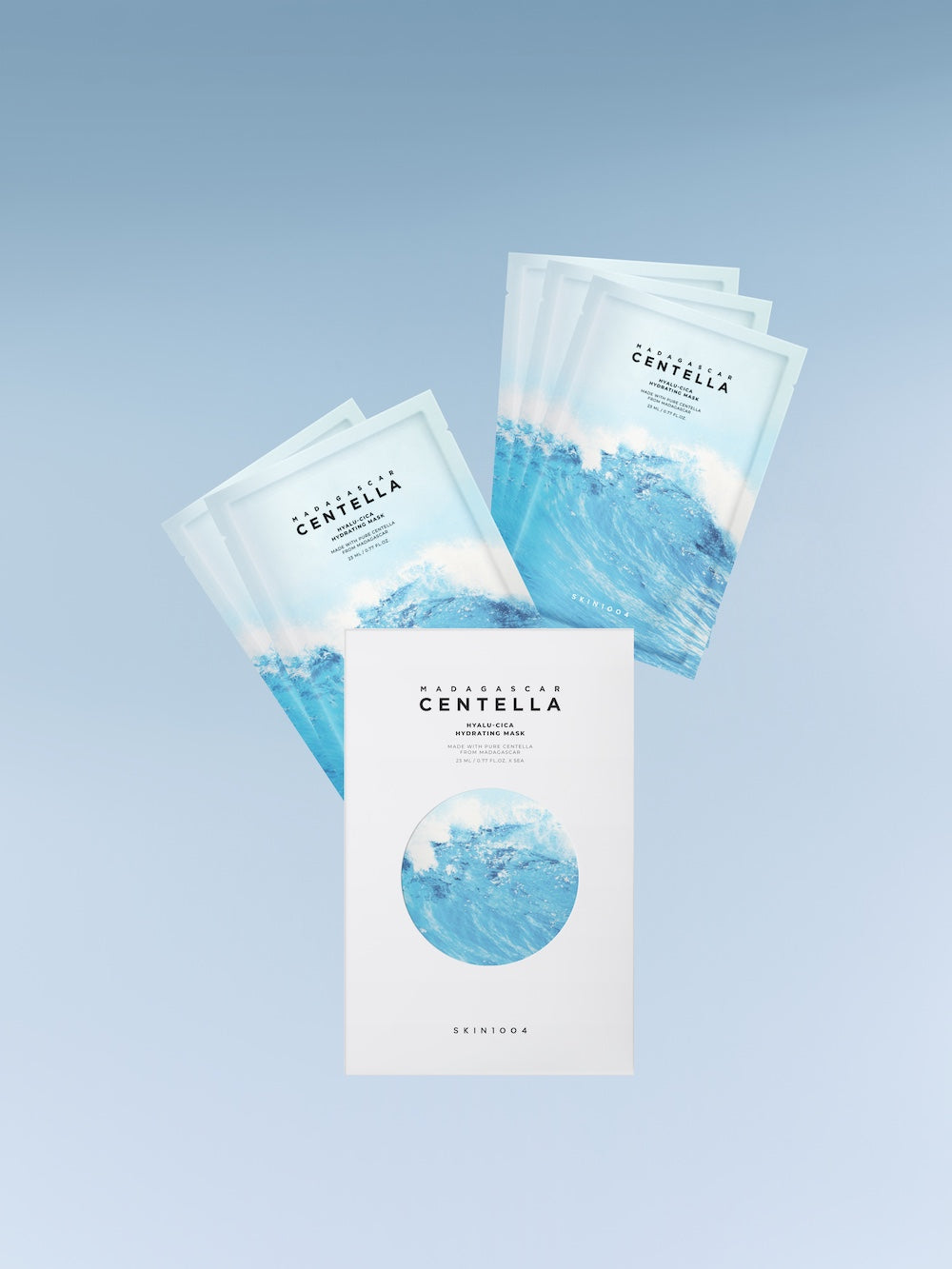 [Skin1004] Masque hydratant à la centella hyalu-cica de Madagascar - 2 tailles
