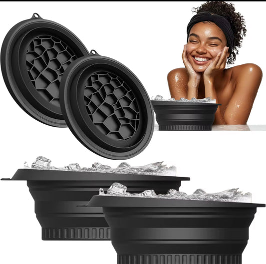 Bain de glace pour le visage